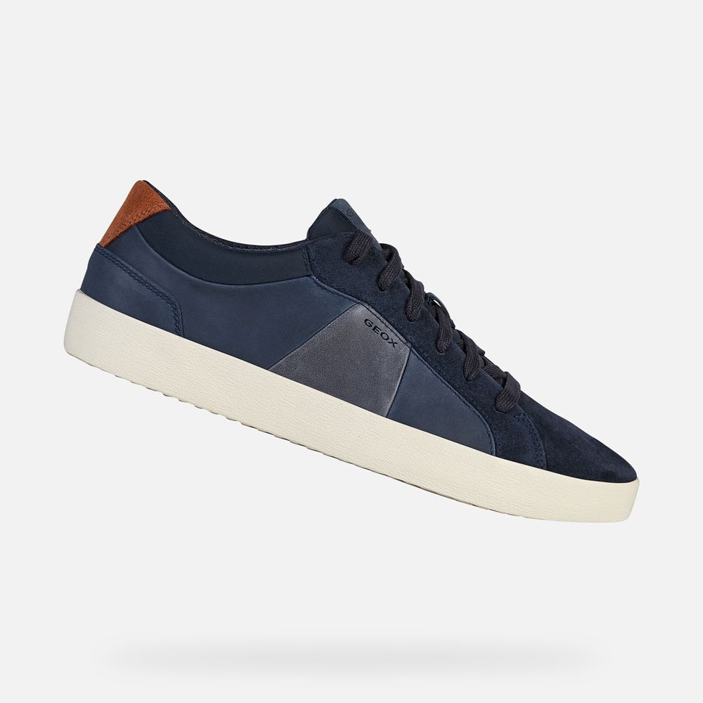 Geox Sneakers Navy Warley - Geox Mens Shoes - OKYWSV456